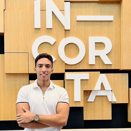 Ahmed at Incorta’s office